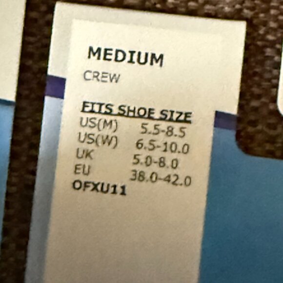 NEW Bundle of 2 THORLOS OUTDOOR FANATIC Unisex Medium Crew Socks - Picture 4 of 5